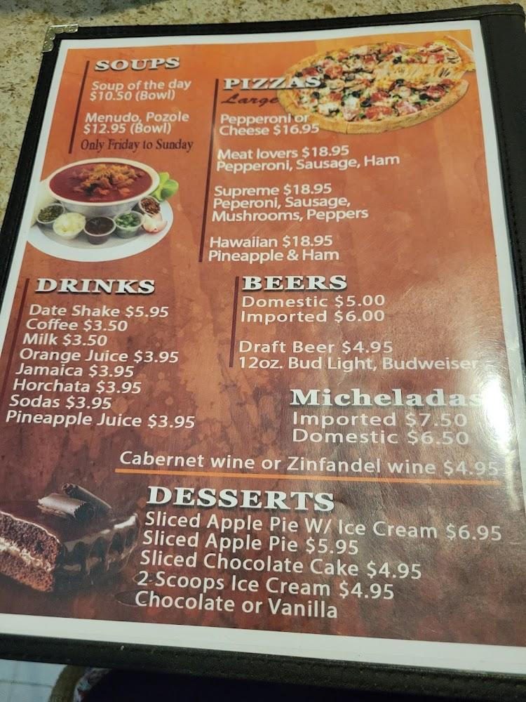 Rancho 86 Restaurant & Bar Menu image 3